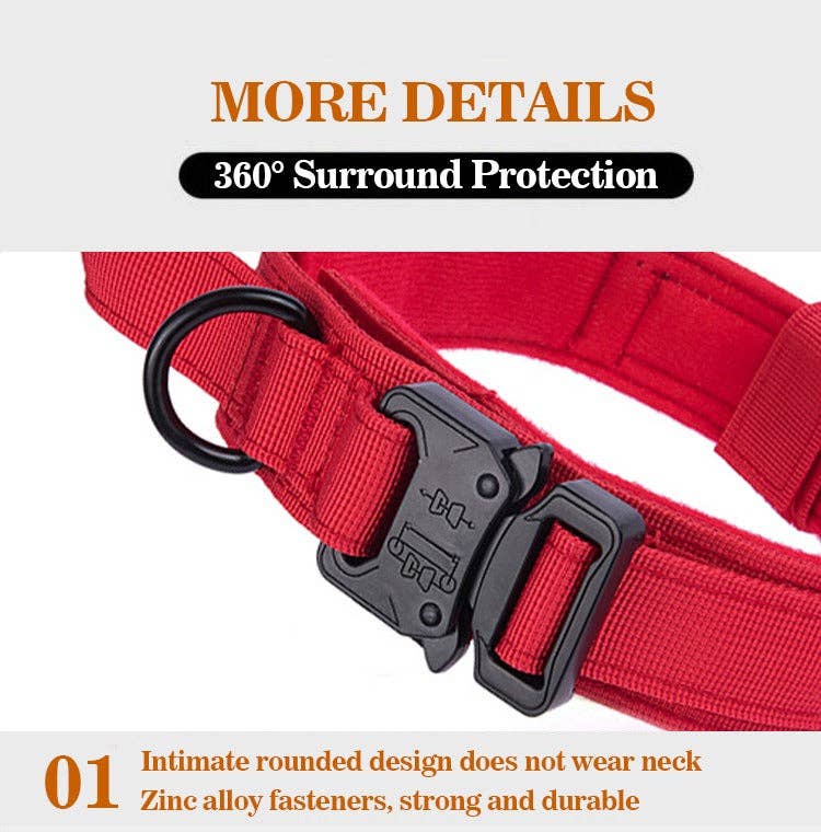 VIGOR - Wholesale Pet Collar - Dog - High Quality Heavy Duty Metal Buckle Pet Collar strong Dogs16