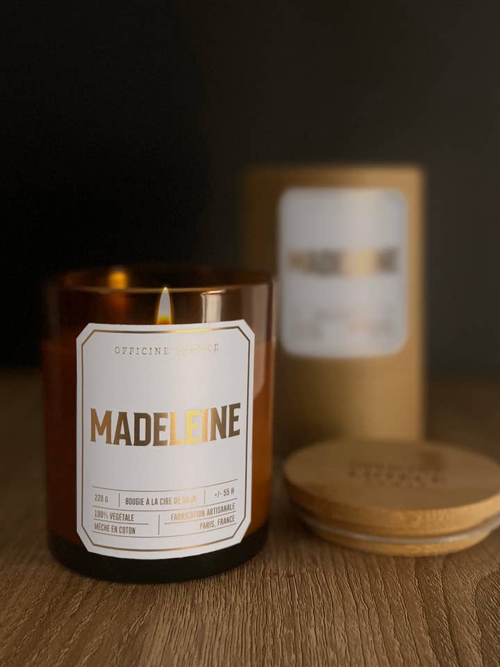 Vela Perfumada Madeleine - 220g para venta al por mayor de Officine Lutèce