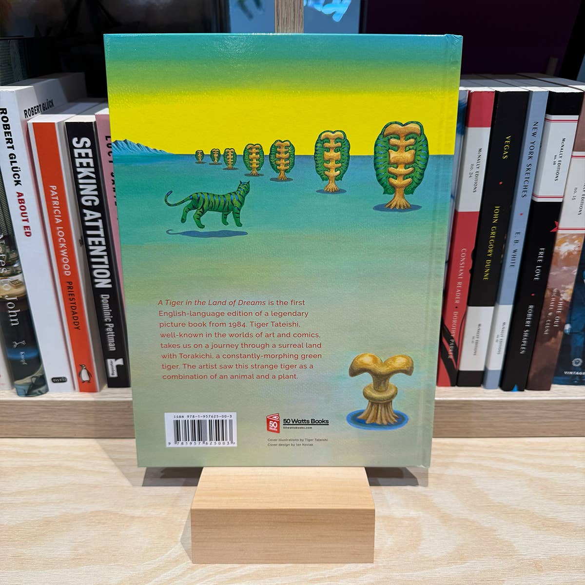 50 Watts – Großhandel Auslagebuch – Ein Tiger im Land der Träume Bilderbuch von Tiger Tateishi2