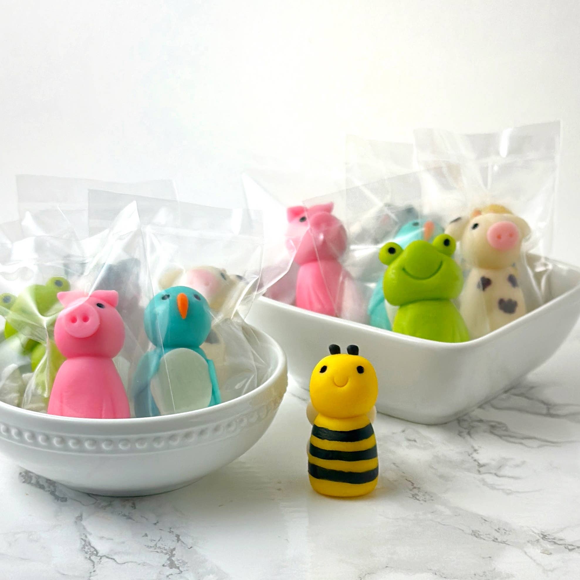 marzipops - Wholesale Caramel - Gourmet Marzipan Candy Cutie Mini Animals4