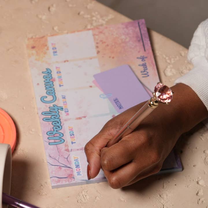 Love Laugh and Gather Together - Wholesale Planner - Weekly Canvas Planner Notepad0