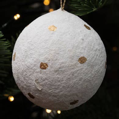 Bomullsmache Prickig Kula för wholesale av Bollywood Christmas