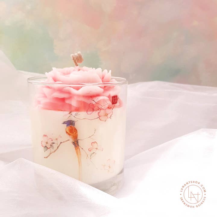 Blue Bird White Peony for wholesale by Lunantshop