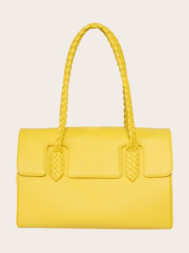Bolsa Ashley Couture - DIBONI GMBH - amarelo limão por atacado de DIBONI GMBH