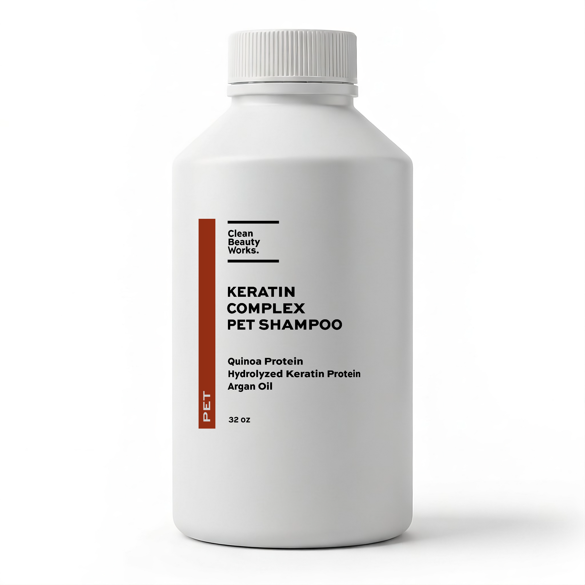 Clean Beauty Works. - Wholesale Pet Shampoo - Dog - Keratin Complex Pet Shampoo,  Quinoa Protein, Hydrolyzed Keratin & Argan Oil1