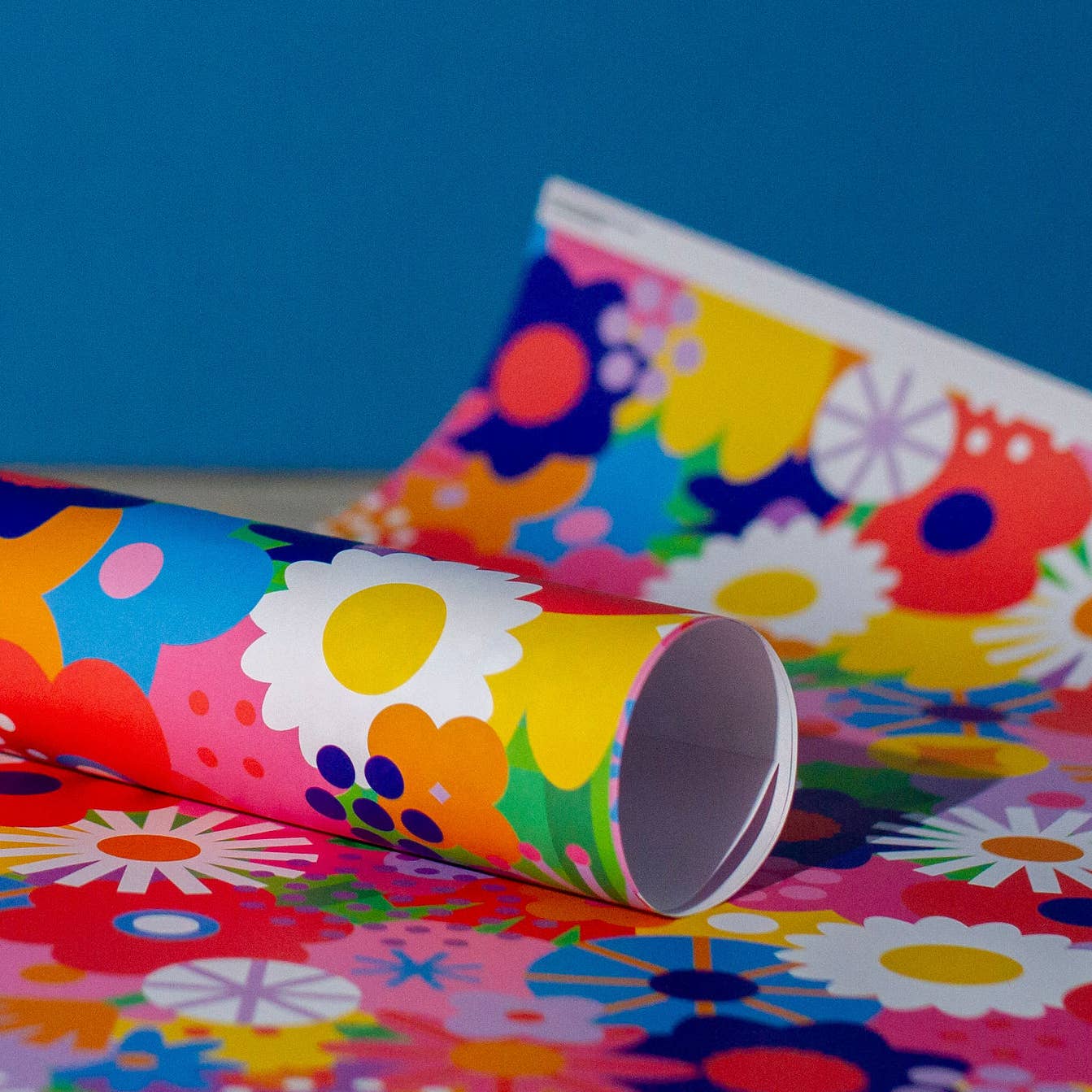 Studio Boketto - Vente Feuille de papier cadeau - Papier Cadeau Bloom | Feuilles de Papier d'Emballage Floral | Papier d'Emballage Fleur2