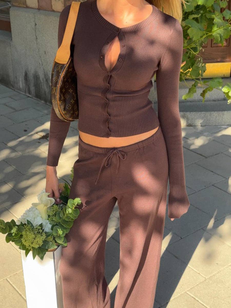 Marayn - Wholesale Cardigan - Women's - 2025 FallWinter Chic European Knit Cardigan Sweater36