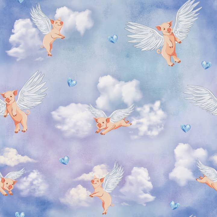 Free Birdees - Wholesale Jumpsuit - Baby - When Pigs Fly Convertible Footie (NB-3T)