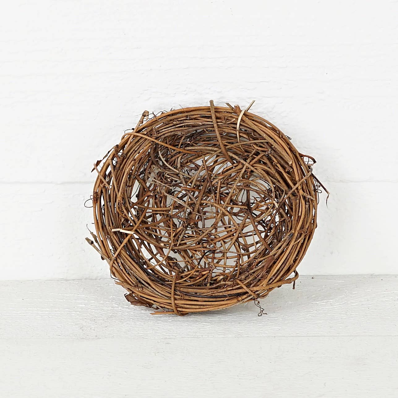 Impressive Enterprises, Inc. - Wholesale Decorative Tabletop Object - M30925- 6nD Twiggy Bird Nest-Natural-