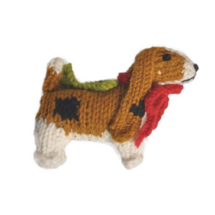 CHILLY DOG LLC - Wholesale Christmas Decoration - Basset Hound Dog Ornament1