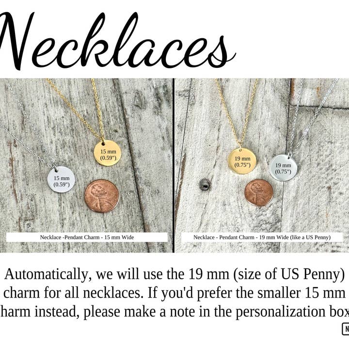 North Star Rustics Too - Wholesale Pendant/Charm Necklace - Personalized Dandelion Necklace/Keychain Gold/Silver4