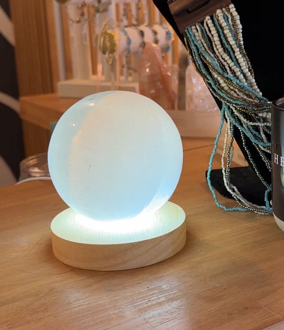 Mi Esperanza Minerals - Wholesale Accent/Desk Lamp - LED Lamp Base 10cm0