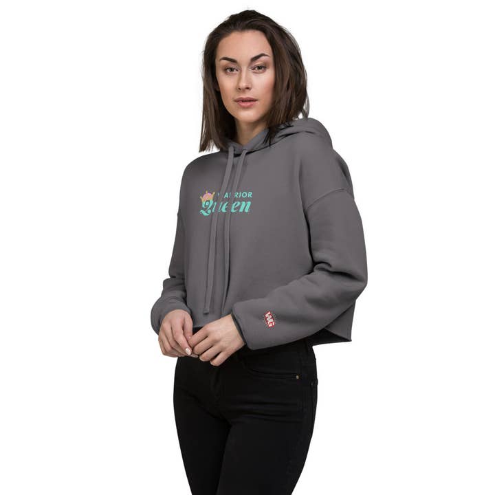 Warrior Queen '22 - Crop Hoodie for wholesale by WARRIORGENICS