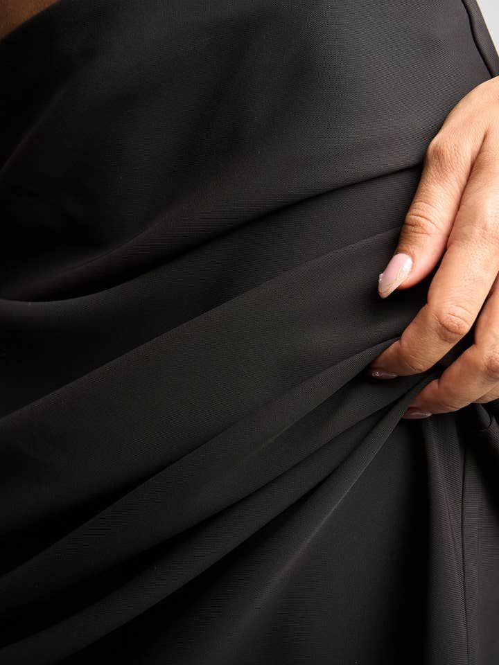 Sans Souci - Wholesale Skirt - Women's - POLY SPAN KNIT BIAS MAXI SKIRT16