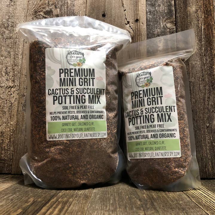 Rooting For You Plant Nursery - Wholesale Planting/Potting Soil - MINI GRIT Cactus & Succulent Premium Potting Mix