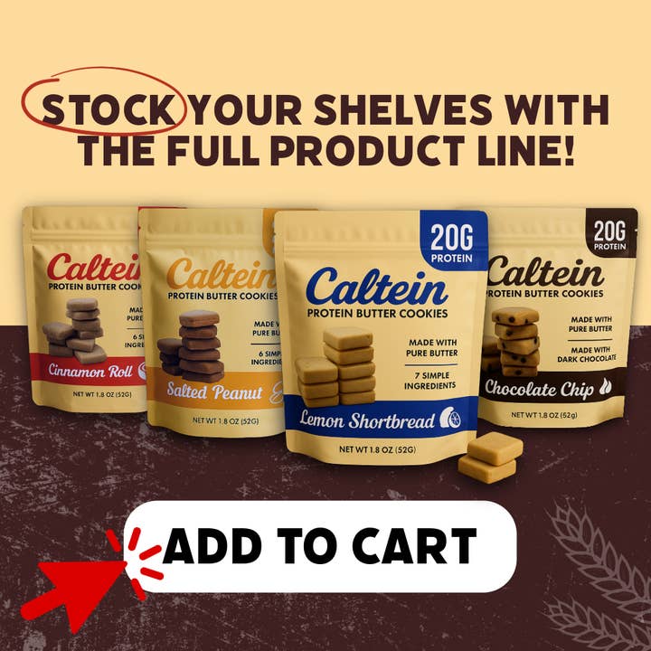 Caltein - Wholesale Snack Bar - Chocolate Chip Cookies | High Protein | Clean Label Snack6