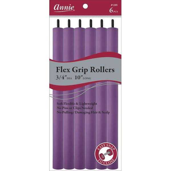 Rouleaux Annie Flex Grip, 3/4 pouces de diamètre, 10 pouces de long, 6 carats, violet pour la vente par Annie International, Inc.