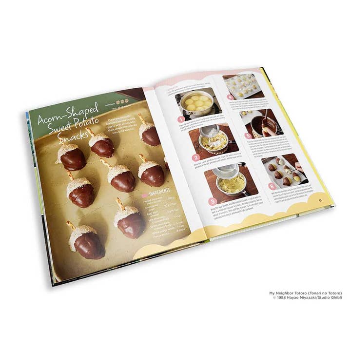 Simon & Schuster - Wholesale Cookbooks & Food - My Neighbor Totoro: The Official Cookbook by4