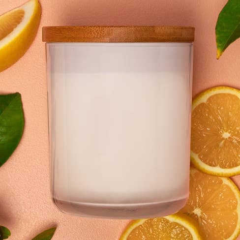 Grapefruit Lime Scented Candle (300g) for wholesale by MYA COLLECTION