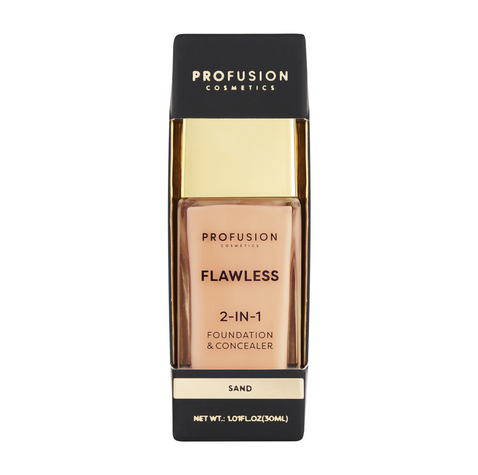 Profusion Cosmetics UK – wholesale Foundation – FLAWLESS 2-IN-1 FOUNDATION AND CONCEALER13