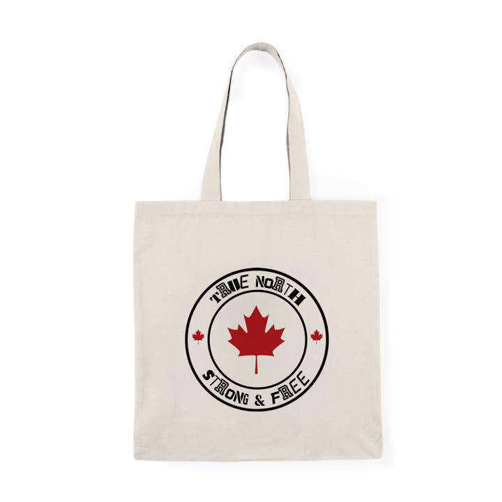 simply blessed shy - Wholesale Tote Bag - Unisex - True North Canada Canvas Tote Bag3