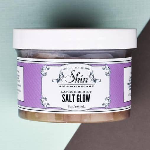 Lavender Mint Salt Glow for wholesale by Skin Apothetique