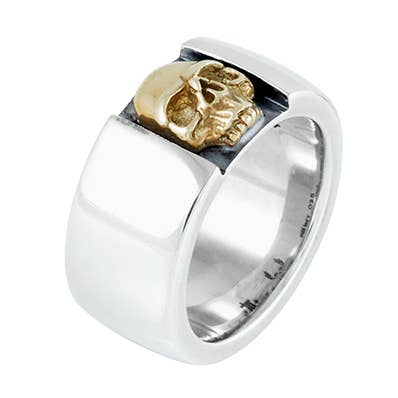 Reflection Silver Band Ring for wholesale by SoulFetish by Thierry Martino