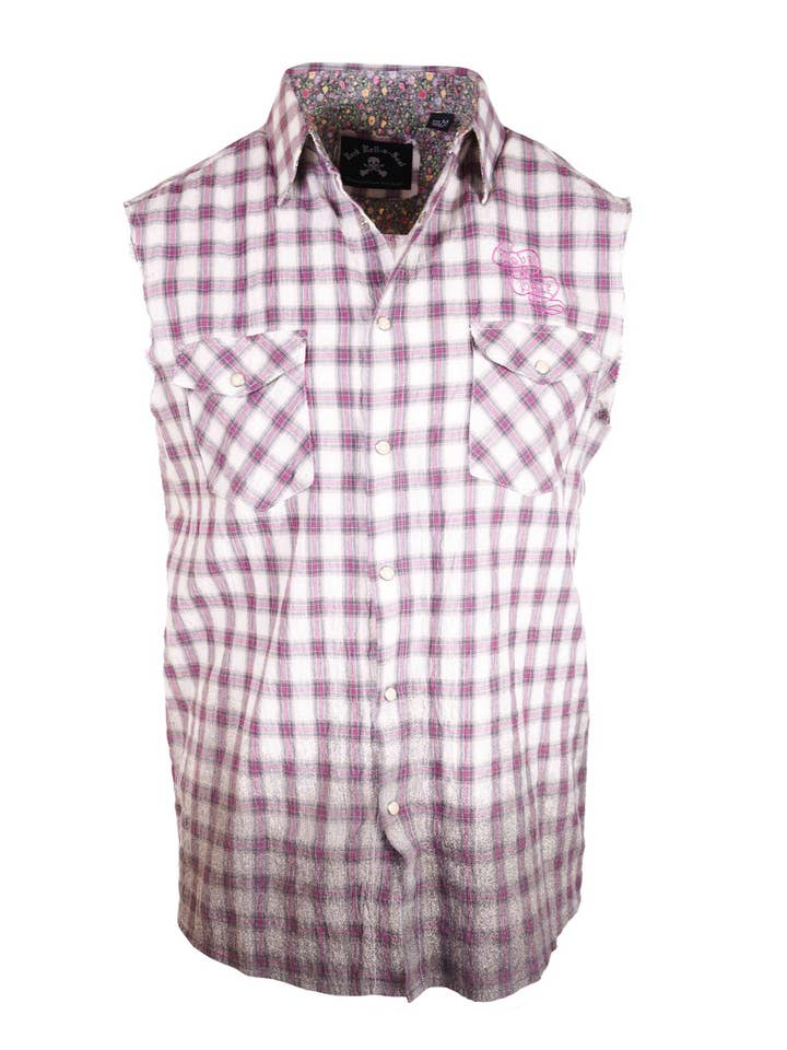 Sleeveless 'In the End' Dip Dyed for wholesale by Rock Roll n Soul