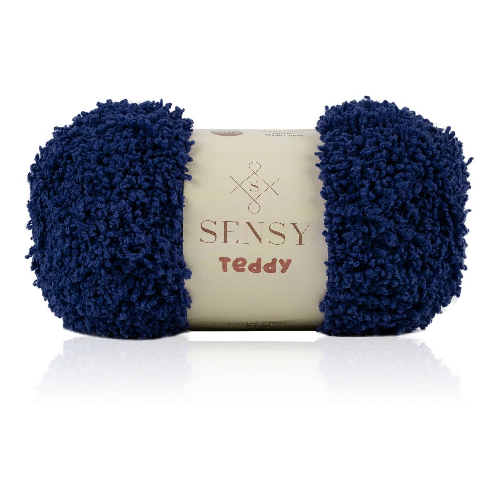 Sensy – Fio por atacado – Fio Teddy Sensy, 3,5 oz, 109 jardas, calibre 5 volumoso20