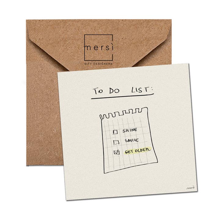 C11 - Greeting card - birthday card - handmade in Italy for wholesale by mersì gift designers