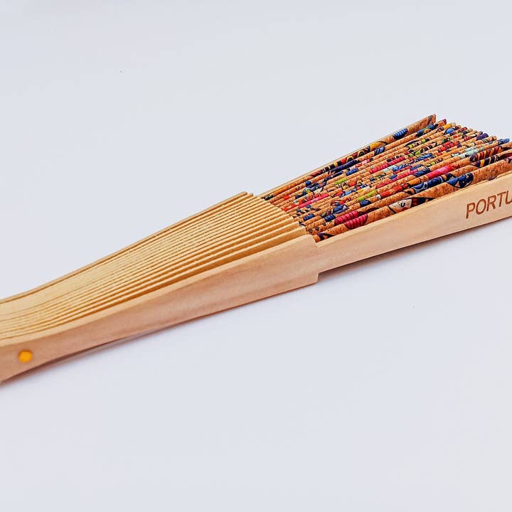 Ventaglio Artigianale in Sughero Naturale per la vendita all'ingrosso da parte di Line Cork