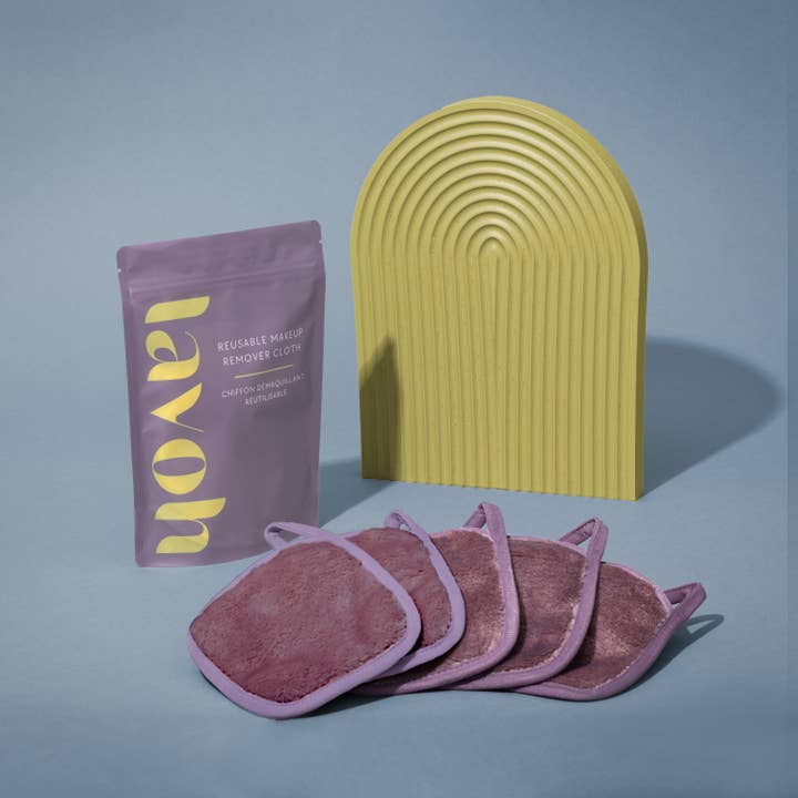 Set minidoekjes voor gezicht | MAUVE voor wholesale door Lavoh