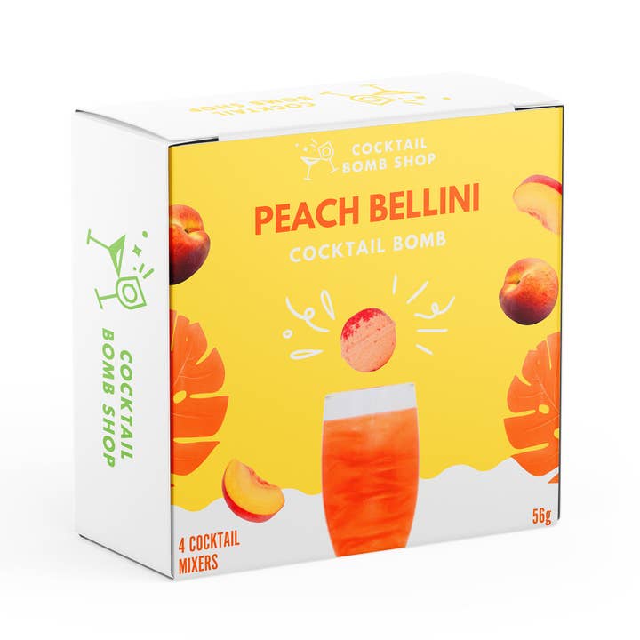 PEACH BELLINI for wholesale by Cocktail Bomb Shop