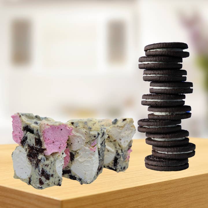Poppy's Chocolate - Wholesale Chocolate-covered sweets - Rocky Road Cookies and Cream White Chocolate 125g3