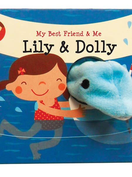 Lily & Dolly Finger Puppet Book for wholesale by Sourcebooks