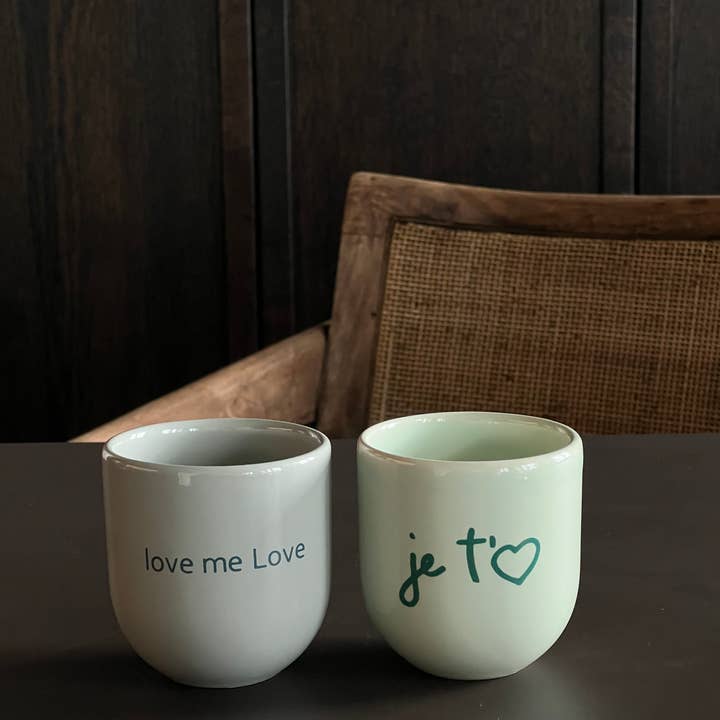 Sisi, house of style - Wholesale Koffiemok - Beker Sisi, Je'team groen
