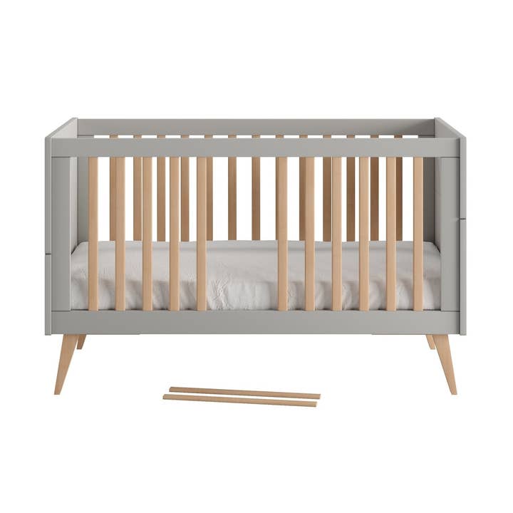 SCANDINAVIAN STORIES by MARTON - Wholesale Bed - Kids & Baby - Sara Bed/Cot, 3 growing functions 140 x 70 cm Gray color0