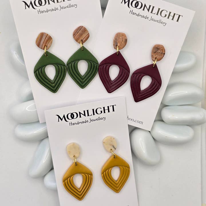 Catarina Collection - Drop Earrings for wholesale by Moonlight Handmade Jewellery