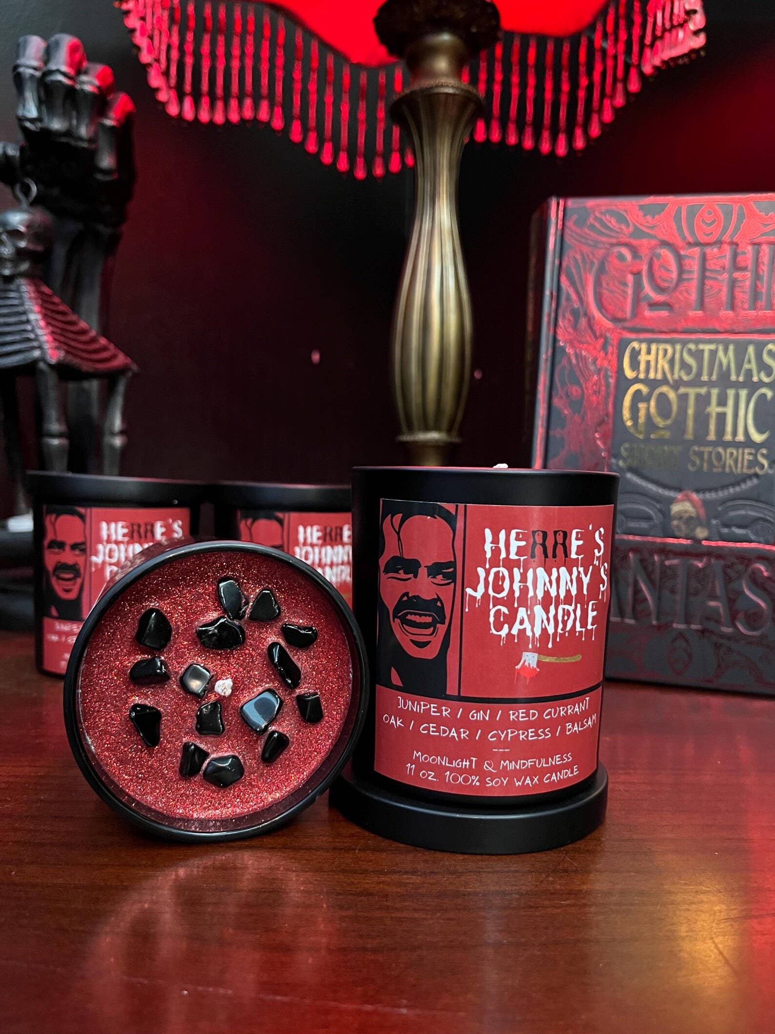 Moonlight & Mindfulness - Wholesale Jar/Filled Candle - Herre's Johnny's Candle 100% Soy Wax Candle, The Shining4