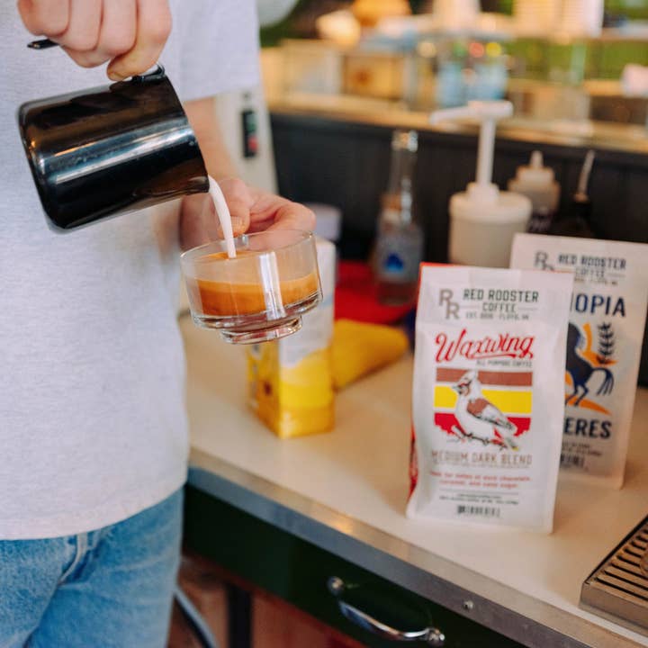 Red Rooster Coffee Roaster - Wholesale Coffee Beans - Waxwing All-Purpose Blend Espresso - Coffee Beans 6