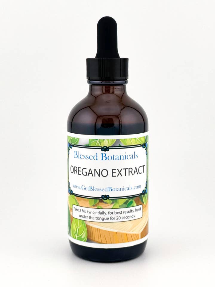 Extrait d'origan biologique pour la vente par Blessed Botanicals