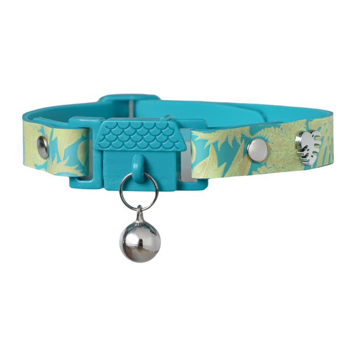 KITTYRAMA BOTANICALS JUNGLE CAT COLLAR - Quick Release, Breakaway, Hypoallergenic for wholesale by Kittyrama