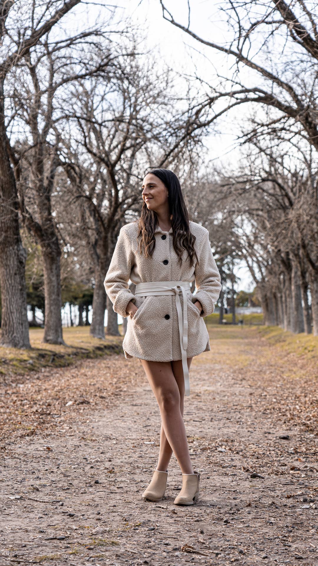 ADA Collection Belts - Wholesale Belt - Women's - Wrap Belt - Bone - OS15