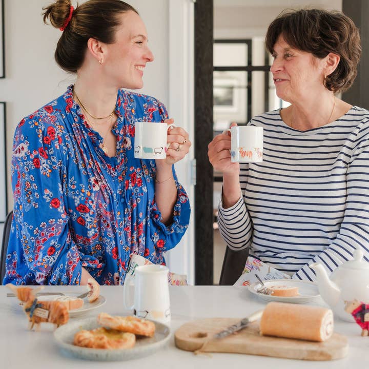Hairy Coo - Wholesale Coffee Mug - Highland Cow China Mug - Born and Bred in Scotland1