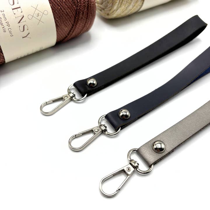 Sensy - Wholesale Bag Strap - Unisex - PU Leather Wristlet Strap (15 Cm)