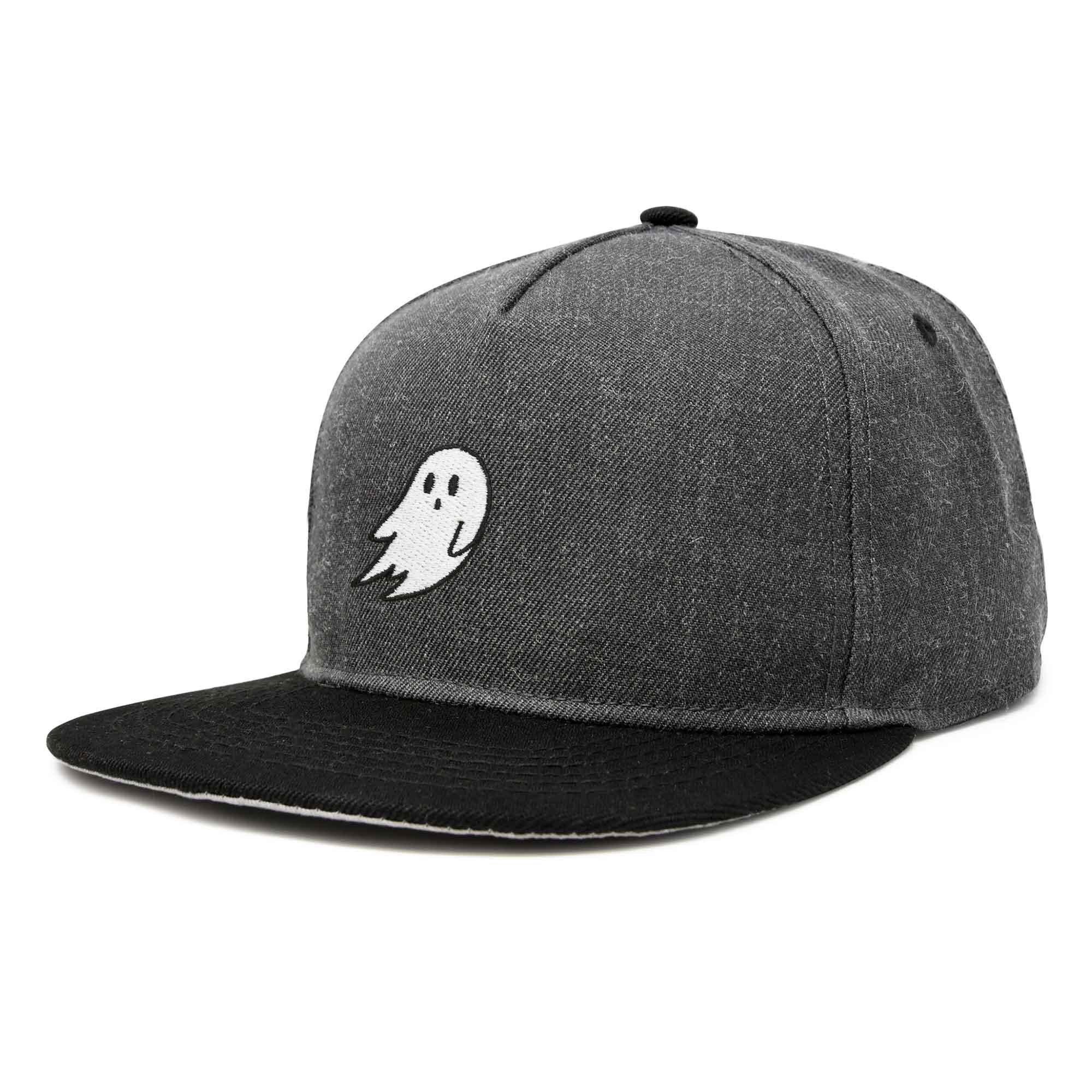 Dalix - Vente Casquette à visière plate – unisexe - Casquette plate brodée Dalix Ghost7