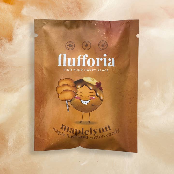 Flufforia | Cotton Candy Spun Smarter - Wholesale Cotton Candy - Maplelynn | Organic All Natural Maple Flavored Cotton Candy