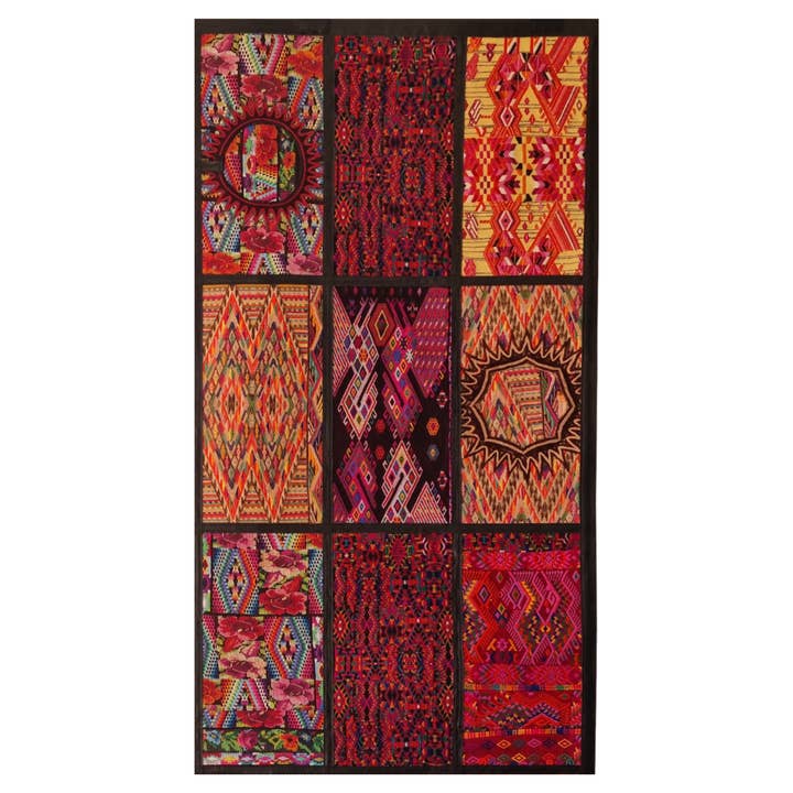 Achiote Guatemalan Goods – Großhandel Teppichvorleger – handgefertigter Huipil Gebietsteppich13