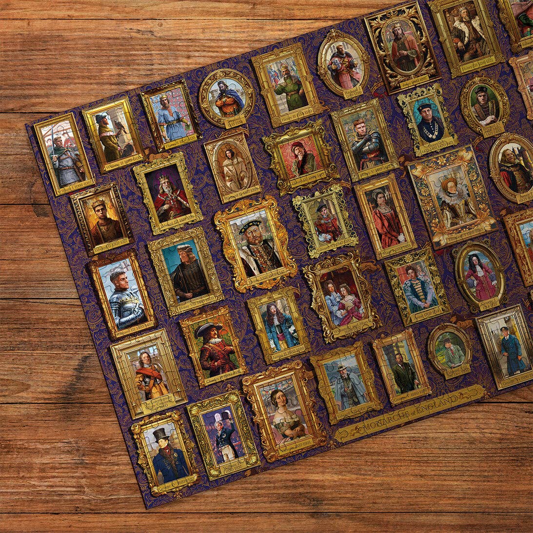 Gibsons Games Ltd – wholesale Puzzle – Adult – Monarchs of England 1000 Piece Jigsaw Puzzle1
