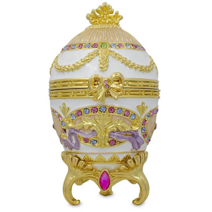 1903 Bonbonniere Royal Imperial metalen paasei voor wholesale door BestPysanky